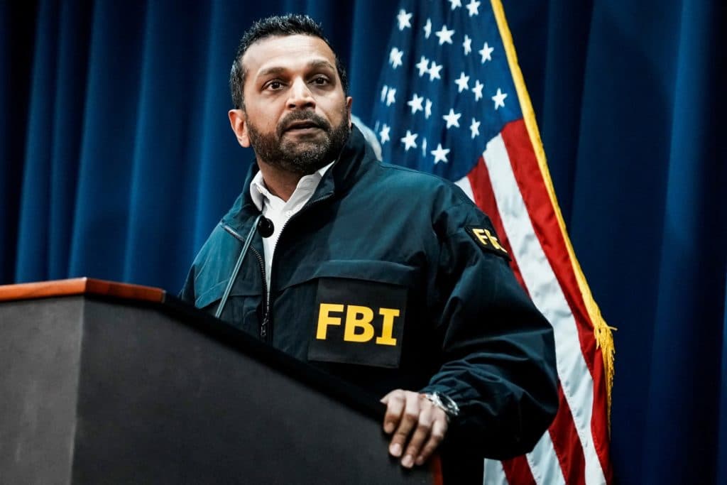 FBI Reportedly Investigating Journalist Who Exposed Patel's Drinking