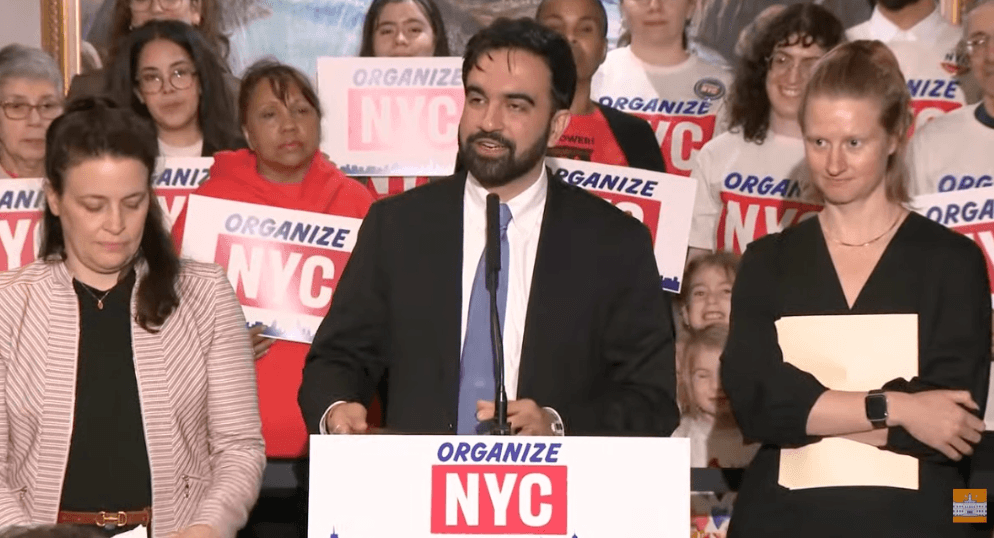 NYC Mayor Mamdani Uses City Resources for Rent Freeze Campaign