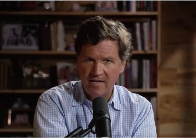 Tucker Carlson Blasts Trump Over Easter Post: 'Who Do You Think You Are?'