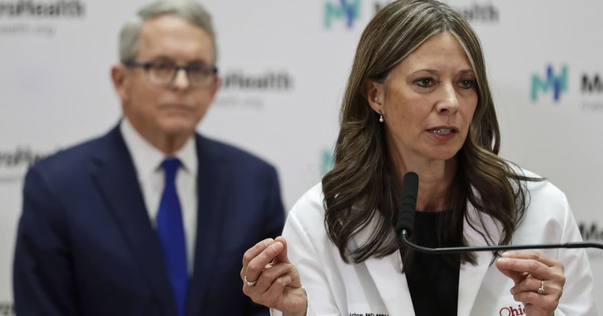 Armed Man Lunges at Ohio Gov. Candidate Amy Acton at Fair
