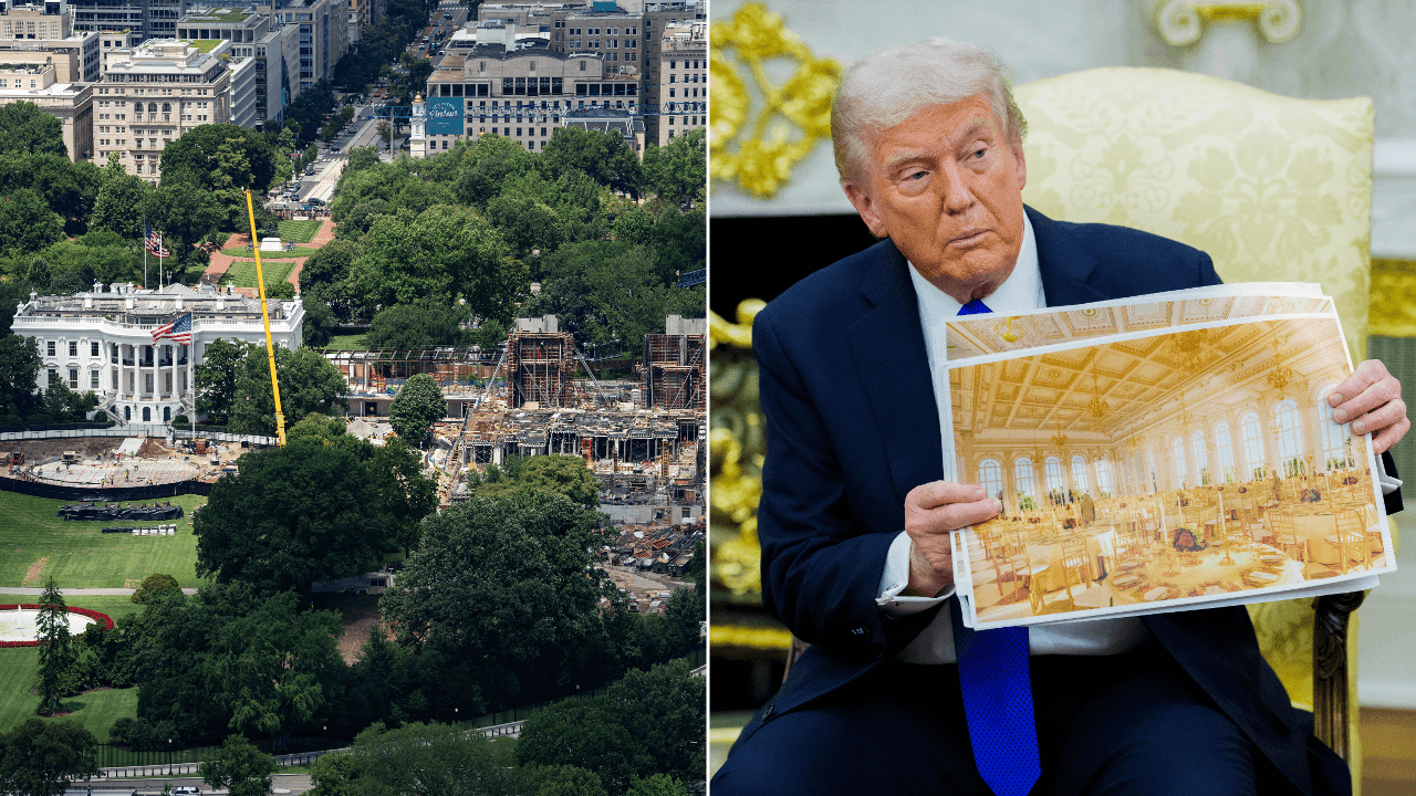 Court Blocks Trump's White House Ballroom; He Vows Supreme Court Fight