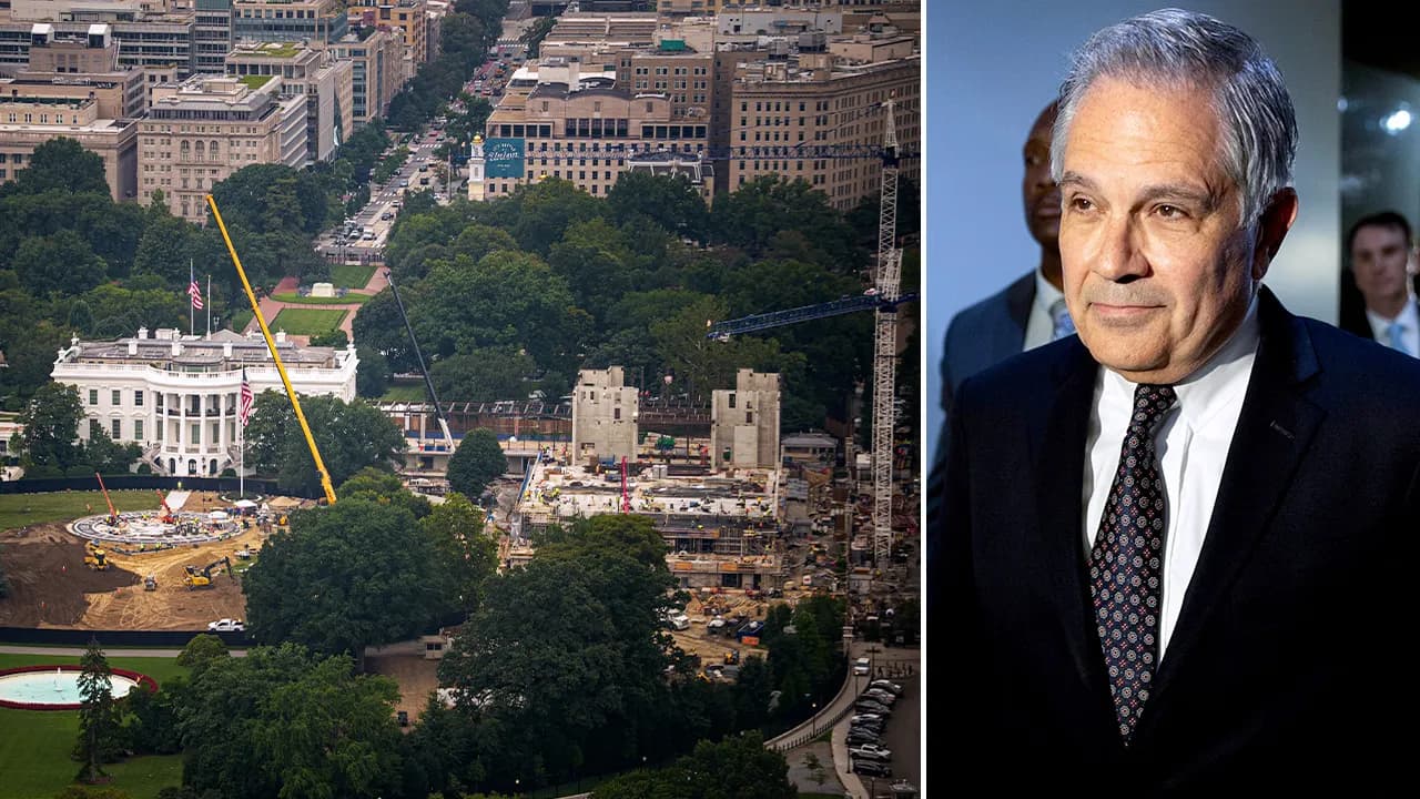 Philly DA Vows to 'Blow Up' Trump's White House Ballroom