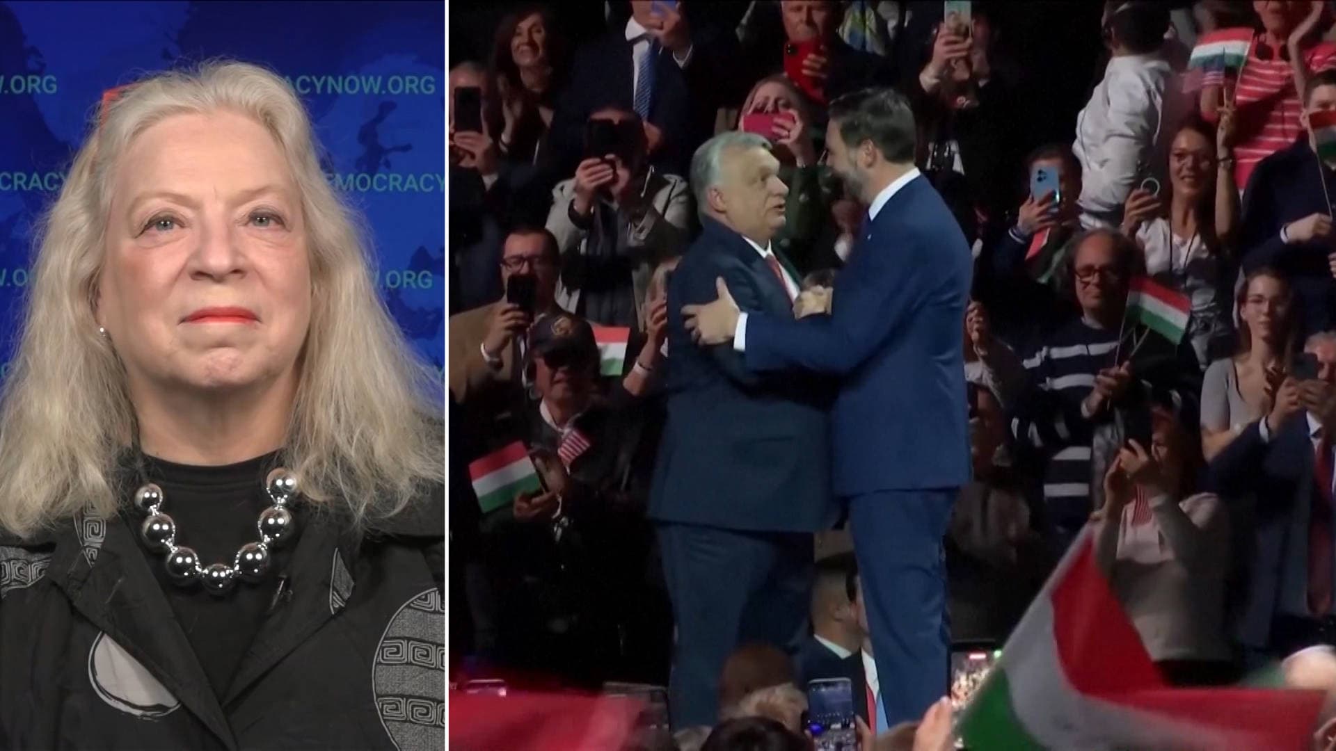 VP Vance Campaigns for Hungary's Orbán Amid EU Tensions