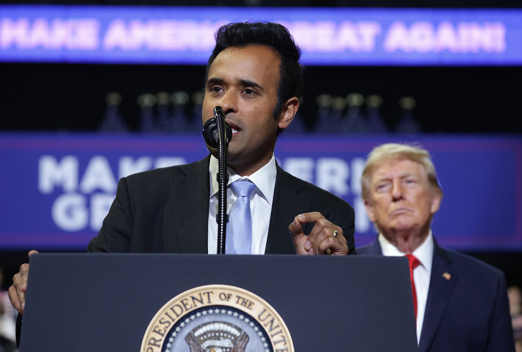 Ramaswamy Ad Featuring Rival's Mother Splits GOP, Draws Trump Praise