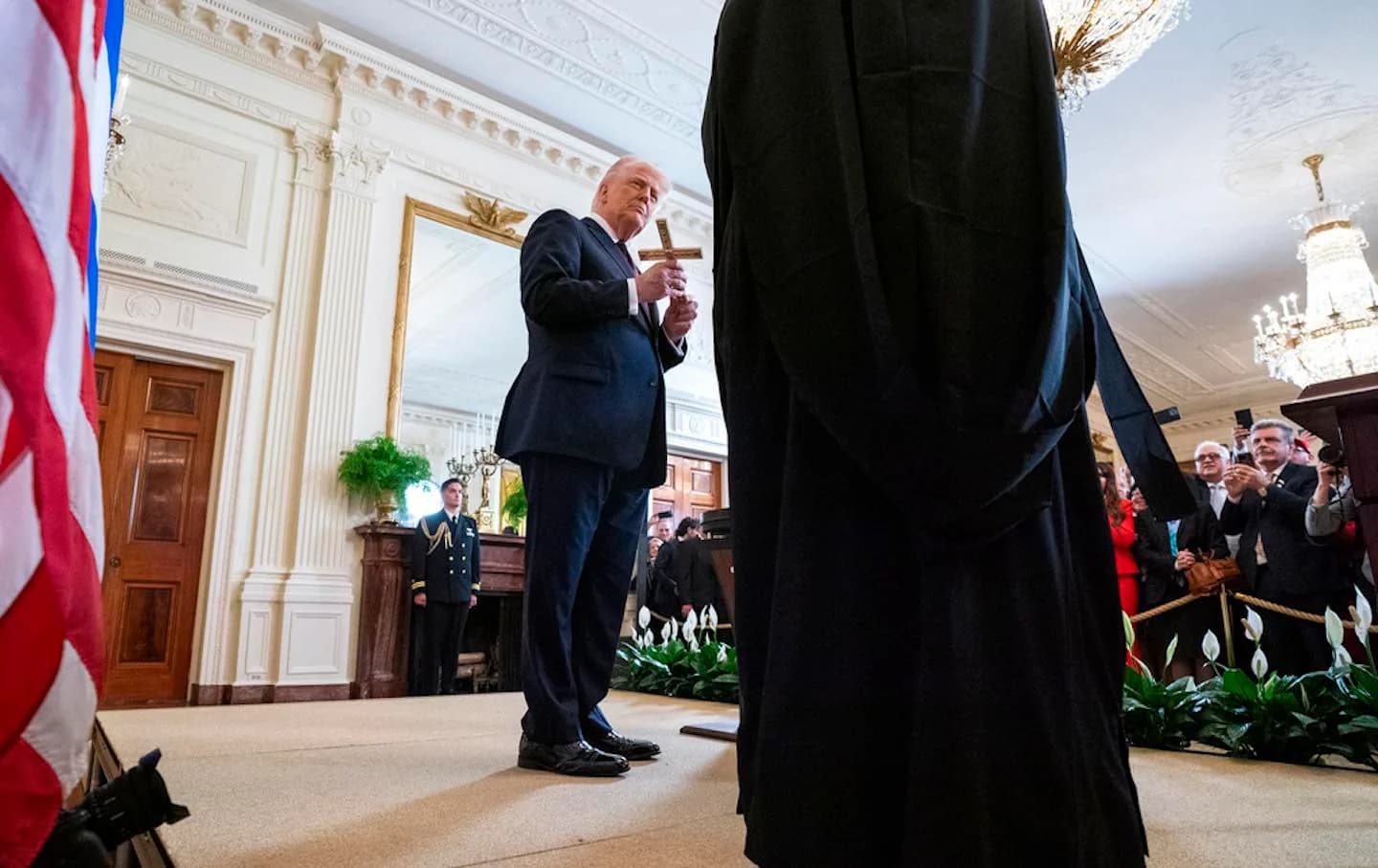 Trump's Prayer Event Features Speakers Who Attacked Catholics, Muslims