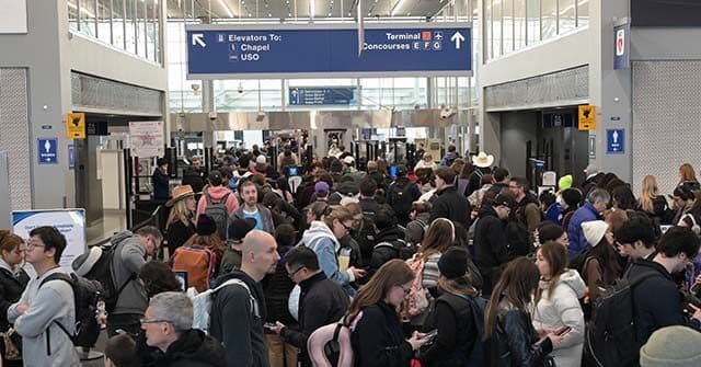 Democrats' DHS Shutdown Enters Fourth Week, Snarling Airports
