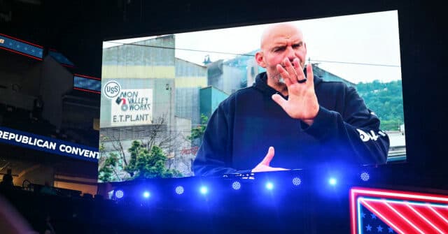 Democratic Senator Fetterman Praises Trump, McCormick at GOP Convention