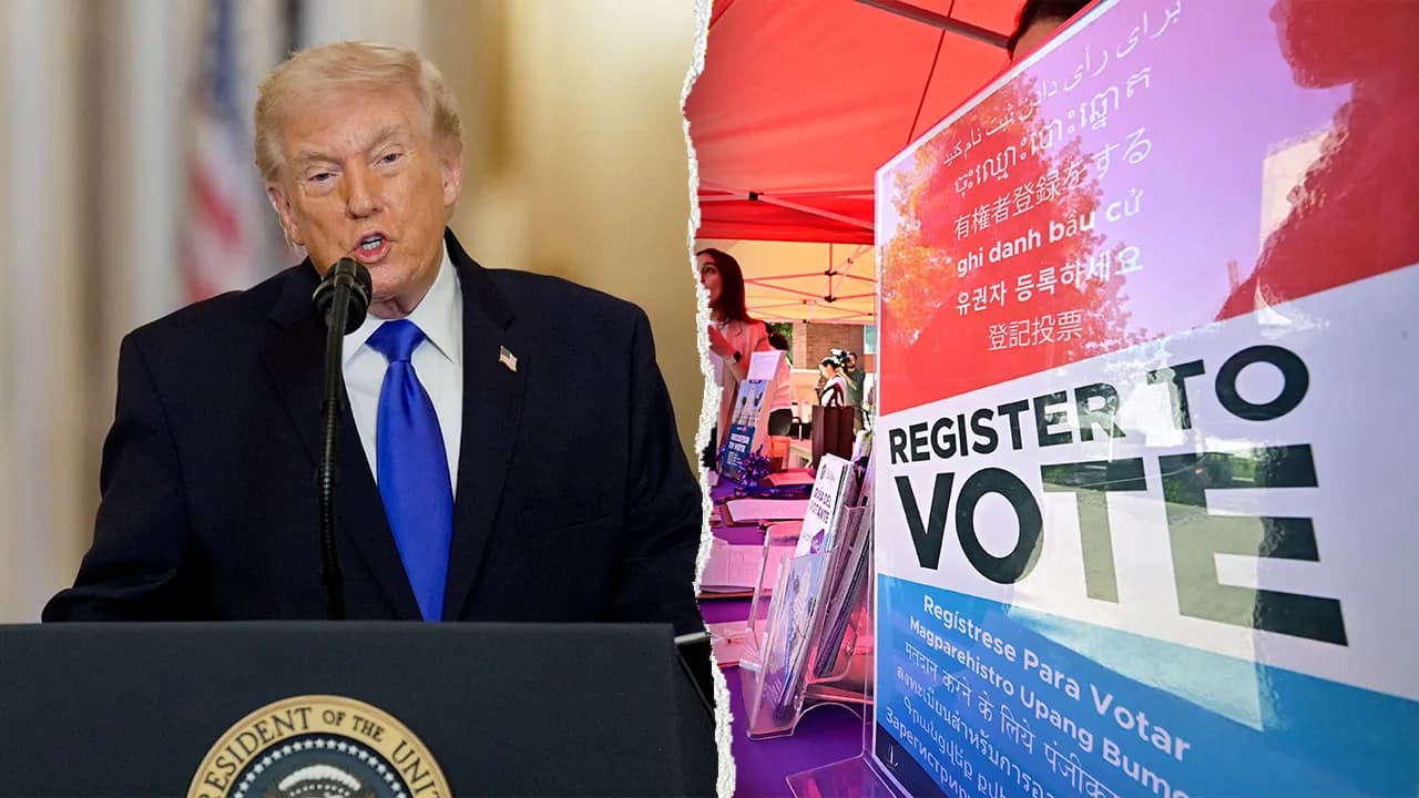 Trump threatens to block all bills until voting overhaul passes