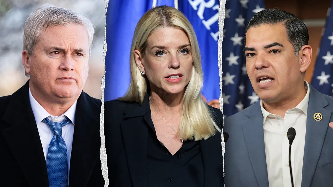 Bondi Blames Blanche for Epstein Files Mishandling, Then Disputes It