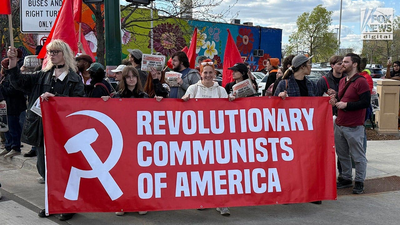 Communist groups call for 'revolution' at Minneapolis May Day rally