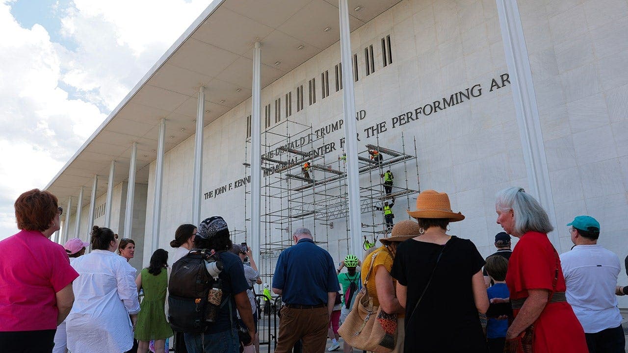 Trump's Name Removed From Kennedy Center After Court Battle